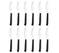 PINTINOX Prima Collection Coltelli Pizza Set 12 pz Acciaio Inox Manico Nero