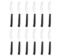 PINTINOX Prima Collection Coltelli Pizza Set 12 pz Acciaio Inox Manico Nero