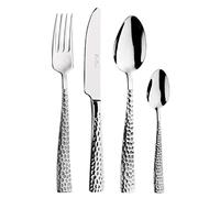 Pintinox, Set 48 pezzi Posate Palace Martellato, Acciaio Inox, Made in Italy, 12 persone