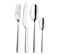 Pintinox Set Posate In Acciaio Inox Nichel Free 48 Pezzi Gourmet Composto Da 12 Cucchiai Tavola, 12 Forchette tavola, 12 Coltelli Tavola, 12 Cucchiai Caffè