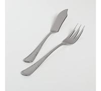 Pintinox Valencia 12 Coppie Posate Pesce, Acciaio Inox, Made in Italy