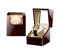 PINTLE Automatische Scatola Carica Orologio In PU Per Orologi Automatici Custodia Rotante Automatica Silenziosa Per Orologi Lussuosa Scatola In Legno Per Conservare Gli Orologi (Color : H)