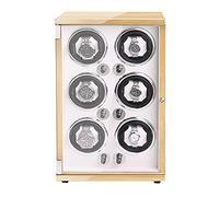 PINTLE Avvolgitore Automatico Per Orologi Con Motore Silenzioso Per 1 2 4 6 Orologi Scatola Per Orologi Di Lussoper Uomini E Donne Regalo Per Orologi Display (Size : 4+0)