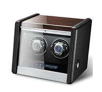 PINTLE Cassa Automatica Scatola Orologi Con Schermo LCD E Telecomando Illuminazione A LED Blocco A Pulsante Per Lo Sblocco Adatto A Tutti Gli Orologi Automatici E Meccanici (Size : 6+0)