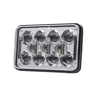 PINTLE Faro moto per XR per Suzuki DRZ Accessori per moto Fari a LED rettangolari da 4x6 Pollici Proiettore per fari a Fascio sigillato Hi/Lo