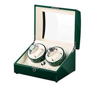 PINTLE Scatola Carica Orologio Automatico Di Grande Capacità For 4 Orologi + 6 Scomparti Extra Custodia For Orologi Meccanici Di Lusso Con Motore Silenzioso (Color : K)