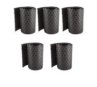 Pinto FERRAMENTA Striscia Frangivento Frangisole Rattan Schermatura Privacy Balcone Ringhiera Cancelli Terrazzi Pannelli Recinzioni Esterno PVC h19cm x 2.0mt Fascette Omaggio (5, Testa di Moro)