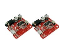 PintoHardware 2 x Scheda Ricevitore Audio Bluetooth 4.1, VHM 314 BLE, 5 V, Wireless, Modulo Ricevitore Stereo, Amplificatore MP3, Decodifica Chip.