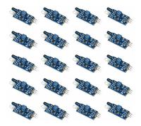 PintoHardware 20 x Moduli Sensore di prossimità Infrarossi, Collisioni e Ostacoli Rilevamento, IR Sensore Distanza, Modulo Sensore Digitale, Scheda Elettronica per Progetti Compatibile Arduino
