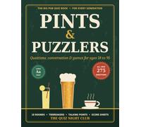 Pints & Puzzlers: The Big Pub Quiz Book for Every Generation