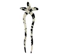 Pintura per capelli per panini, pin per capelli a forma di U Women Starfish