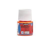 Pébéo Pittura per tessuti Setacolor – Tessuti chiari – Arancione F – 45 ml