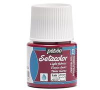 PINTURA Setacolor Tejidos Claros Rojo Oriente 45ml