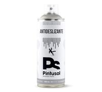 PINTUSOL Spray Antiscivolo, Trasparente Incolore, Impedisce lo Scivolamento, Pavimenti Vasche da Bagno, Alta Adesione, Facile Applicazione, Asciugatura Rapida, Vernice Professionale Bamboletta 400ml