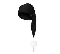 PINTUTU Berretto da Notte con Pompon, Cuffia da Notte, Sonnambula, Camicia da Notte, Costumi in Maschera Cappello per Bambini Donna E Uomo con Pompon - Cotone | Rosso Bianco