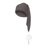 PINTUTU Berretto da Notte con Pompon, Cuffia da Notte, Sonnambula, Camicia da Notte, Costumi in Maschera Cappello per Bambini Donna E Uomo con Pompon - Cotone | Rosso Bianco