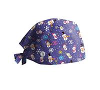 PINTUTU Cappello da chirurgia sanitaria uomo infermiera dentista medica capelli lunghi Antipolvere Cappello, Cuffie Chirurgiche per Infermiera Dottore Regali Natale