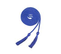 PINTUTU Corda di Laurea Nera per Cerimonie, Accessorio Accademico Elegante per Completare Il della Toga, Tessuto di qualità Abito da Laureato Set Cerimonie di Laurea
