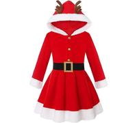 PINTUTU Vestito Natale Bambina Abito Natalizio Per Bambina Completo Di Natale Bambino Abito Natalizio Invernale Vestito Natalizio Elegante Per Bambini Vestiti Natalizi Bambine