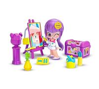 PINY INSTITUTE OF NEW YORK - Classi - personaggio di Lilith, in classe d'arte con tutti gli accessori per creare un'opera d'arte, per bambine/i dai 4 anni, Famosa, (PNP04200)