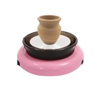 PINYELIN Disco per ceramica, 60 W, mini disco per ceramica, per bambini, 0 - 180 rpm, disco per ceramica elettrico, set di ceramiche con giradischi