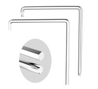 Pinyenr 2 attrezzi per la regolazione della porta, chiave a brugola 4 mm e chiave di regolazione Torx TX15 per finestre, montaggio di porte e finestre, riparazioni porte