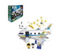 Pinypon Action 700015149 - Emergenza sull'Aereo con Due Personaggi e Accessori, per Bambini da 4 a 8 Anni