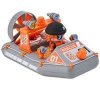 Pinypon Action - Barca di Salvataggio della Polizia con 1 Personaggio, per Bambini e Bambine a Partire da 4 Anni Giocattolo, 700015050