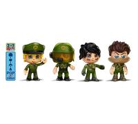 PINYPON ACTION - Confezione da 4 figure delle forze speciali, include 4 figure con parti intercambiabili, bambole militari, giocattolo per ragazzi e ragazze + 4 anni, famoso (PNC46000)