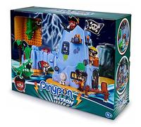 Pinypon Action - Isola dei Pirati di Captain Cayman con 2 Personaggi, per Bambini e Bambine da 4 a 8 Anni Giocattolo, 700015637