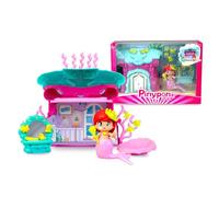 Pinypon Casa del Mare della Sirenetta, Casetta Fantasia con Figura, Include Accessori a tema marino, Figura Include una coda di sirena con Glitter di Quita e Pon, +4 anni, Famosa (PNY78000)