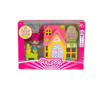 Pinypon casette, casette tema arcobaleno e fiori con personaggio incluso;