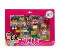 Pinypon - Famiglia GBR pack 4 personaggi e 10 accessori, Gioca con la famiglia del Canale YouTube GBR, inizia l’avventura e crea la tua storia, per bambine e bambini, Famosa, 700016953