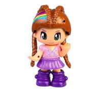 Pinypon - Iris Surprise, contenitore del personaggio principale del canale Youtube, con scomparti per accessori, Mini Personaggio, Famosa (700017211)