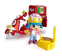 Pinypon Raider Bambolina Motorino Consegna Pizze Accessori Gioco Per Bambine 4+
