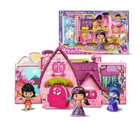 PINYPON TALE MANSION, Casa delle favole Pinypon, include personaggio Pinypon e accessori a tema. Con maniglia per poterla trasportare ovunque. Per bambine/I da 4 anni, Famosa (PNY89000)