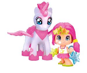 Pinypon & unicorno volante, con personaggio e accessori.