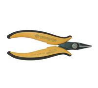 Pinza a becchi dritti, corti e zigrinati per elettronica, adatta per la presa di componenti di ogni genere - Piergiacomi PN 2003