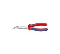 Pinza a becchi mezzotondi KNIPEX con tagliente 200 mm, curva NEW