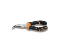 PINZA A BECCHI MEZZOTONDI LUNGHISSIMI PIEGATI IMP. BIMATERIALE 160 MM 1168BM