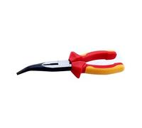 Pinza a becchi piegati 8 pollici 1000V Pinza a becchi lunghi isolata Pinza a becchi lunghi resistente alle alte pressioni Mini pinza a becchi piegati per la creazione di gioielli