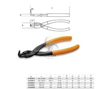 §Pinza a Becchi a 90° Beta Tools§