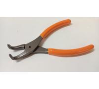 PINZA A BECCHI PIEGATI PER ANELLI ELASTICI SEEGER INTERNI STRINGENTE 170 mm