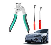 Pinza a clip per auto | Pinza per la rimozione di clip per carrozzeria nel settore automobilistico - con sollevatore a strappo da 15 cm e 20 cm - per riparazione auto per officina