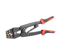 Pinza a cricchetto per puntali a bocca campana, 6 - 25mm²