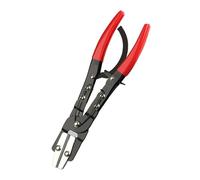 Pinza a cricchetto,Pinza a cricchetto,Pinza di bloccaggio per l'industria automobilistica - Pinza per tagliare e sigillare linee dell'olio nei veicoli a motore. Lega ergonomica