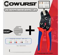 Pinza a crimpare antiscivolo SN-58B con set di ganasce per terminali automobilistici, utensile per crimpare terminali DuPont