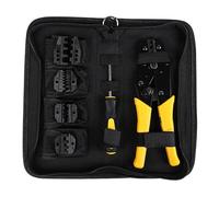 Pinza A Crimpare For Cavi Multifunzionale For Terminale A Cricchetto Di Ingegneria Utensile Manuale Elettrico Con Set Kit Strumenti A Vite Preciso, Risparmio Di Manodopera