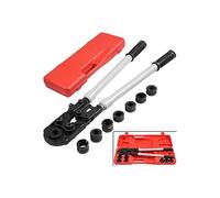 Pinza a crimpare for tubi idraulici Pinza a crimpare manuale a forbice con 8 ganasce TH/V for tubo PEX Manicotto in alluminio rame acciaio