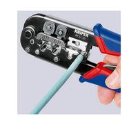 Pinza a crimpare KNIPEX per connettori Western a 6/8 poli, confezione self-service NEW